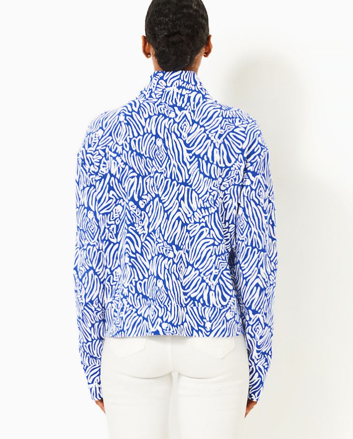 Wrenley Printed Zip Up